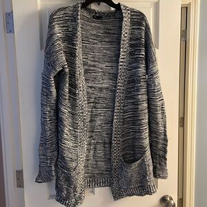 Express long cardigan sweater medium